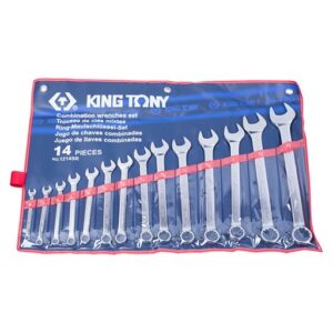 Набір ключів комбінованих (дюймові) KING TONY 14шт (5/16"-1-1/4") 1214SR